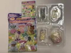 シルバニア 赤ちゃん妖精の森のなかまたち ラテネコ シークレット 2点のサムネイル