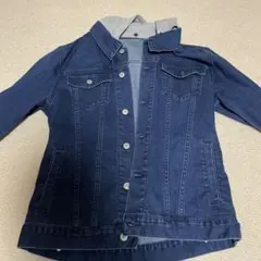 フード付きデニムジャケット