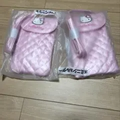 ハローキティ❣️ キルティングミニショルダー 2点セット
