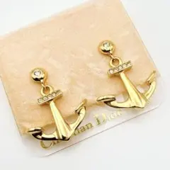 3232 極美品✨Dior ピアス CD ロゴ 希少 刻印 - メルカリ