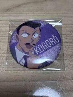 名探偵コナン トレーディングメタリック缶バッジ 毛利小五郎