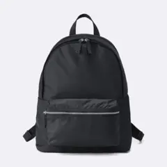 GU ジーユー ナイロンツイルバックパック リュック ブラック 黒