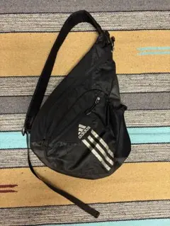 00s adidas y2k アディダス 刺繍ロゴ ワンショルダーバッグ