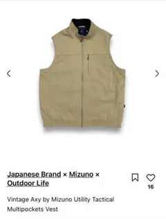 00s Mizuno Vintage Axy tactical vestのサムネイル