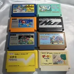 【カセットのみ】 ファミコン 8本セット①