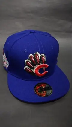 New Era 59FIFTY×NZMUコラボシカゴカブスキャップブルー1/2
