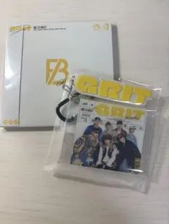 BE:FIRST GRIT CDバンドル盤　マルチケースラバーキーホルダートレカ