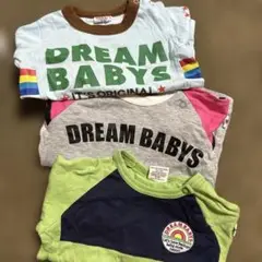 DREAM BABYS 長袖Tシャツ 3枚セット