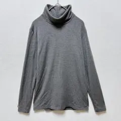 しまむら CLOSSHI カットソー 長袖 タートルネック 裏微起毛