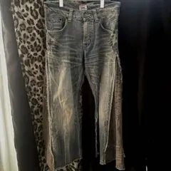 00s archive EDWIN リメイク パンツ フレア