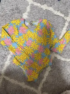 花柄長袖水着 ベビー・キッズ用