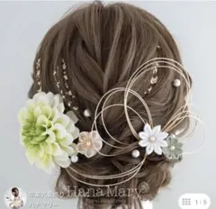 華やかな髪飾りセット