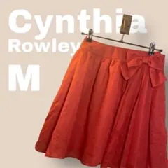 【Cynthia Rowley】シンシアローリー M リボン 赤 美品 かわいいのサムネイル