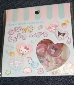 サンリオ　おはじききらきらしーる　シール