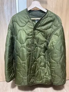 キルティングジャケット オリーブグリーン