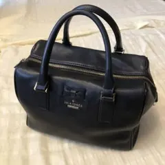 ケイトスペード 2wayショルダーバッグ オールレザー ミニボストン