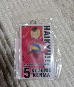 ハイキュー!! 　孤爪研磨 　10周年記念展描き下ろし　アクリルキーホルダー