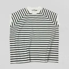 CLASSICAL ELF♡ボーダーモックネックラグランTシャツ　綿100％　Lのサムネイル