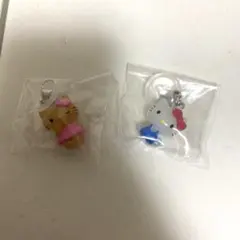 ハローキティ　めじるしアクセサリー　スタンダード　日焼け　ガチャ