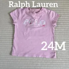 ラルフローレン　半袖　Ｔシャツ　24M いちご　ピンク