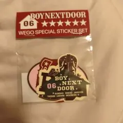 BOYNEXTDOOR WEGO SPECIAL STICKER SET