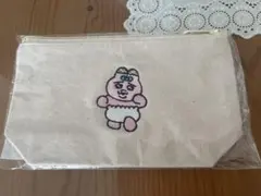 おぱんちゅうさぎ　JUICE キャラクター刺繍ポーチ