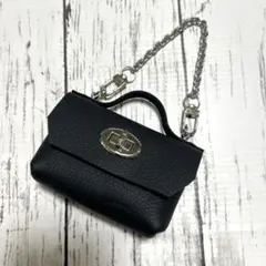 バッグに付けるバッグ本革ハンドメイドレザークラフト