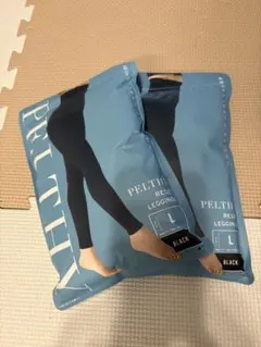 【⭐︎2着セット⭐︎】PELTHY 着圧レギンス Lサイズ ブラック