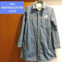 Lee×FREDY&GLOSTER コラボ デニムシャツ ワンピース Sサイズのサムネイル