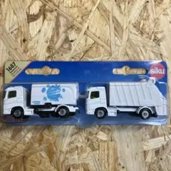 siku sK 1687 路面清掃車 ＆ ゴミ収集車 セット ジク ミニカー廃盤