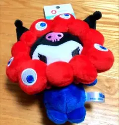 ミャクミャク ピンク ブラック 桜 花柄 マスコット（カラナビ付）大阪