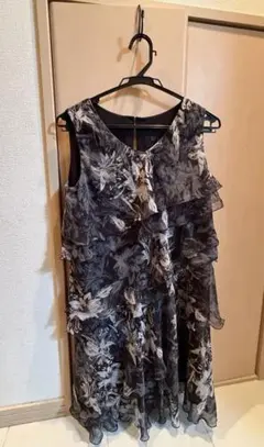 LOUNIE ノースリーブワンピース 38 ブラック