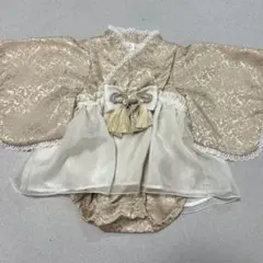 バースデイ　袴ロンパース ひな祭り 百日祝い