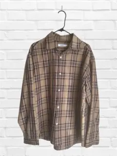 【SUREVE】 長袖チェック柄シャツ