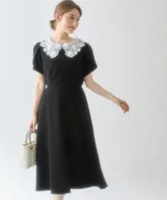 【toccocloset】トッコクローゼットチューリップスリーブロングワンピース
