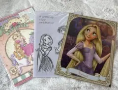 【未開封】ラプンツェル クリアファイルセット