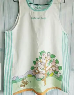 保育士エプロン&スモック　ノンタン・ぶたのタネ・うさぎ・キキとララ・刺繍のお花 2025年最新】ぶたのたねエプロンの人気アイテム - メルカリ