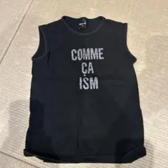 COMME CA ISM ブラック タンクトップ 130cm