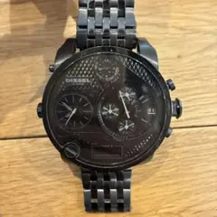 DIESEL クロノグラフ 腕時計 ブラック