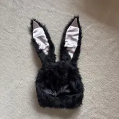 バニー耳 コスプレ衣装 黒 ハロウィン仮装