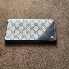 s*n様 Gucci GGパターン 長財布 グレー/ブラック