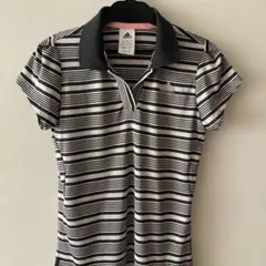 ひんちゃん様　adidas レディースポロシャツ半袖　 Mサイズ