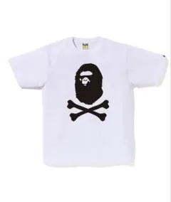 A BATHING APE スカルエイプ Tシャツ ホワイトのサムネイル