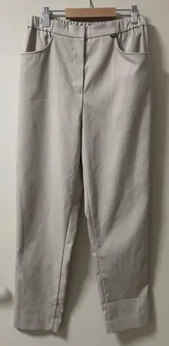 トピィーズ　スラックス　カジュアルパンツ　ベージュ　M