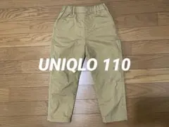 UNIQLO キッズ 110cm ウォーム パンツ ベージュ
