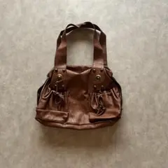 Vintage fairygrunge 亜熱帯 森ガール レザー ギミックbag - メルカリ