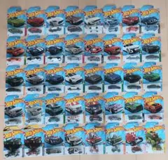 ★新品未開封『ホットウィール ベーシックカー日本車 外国車まとめて40台セット』のサムネイル