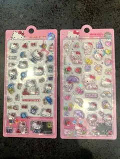 サンリオ　キティ　ボンボンドロップシール　うるちゅるポップシール　ステッカー