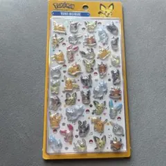 【韓国限定】正規品 ポケモン 3D クリスタルシールのサムネイル