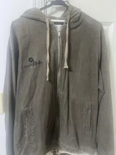 森ガール グランジ ジップパーカー